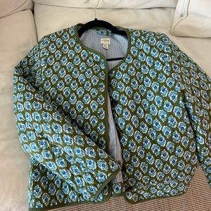 Jcrew quilted jacket